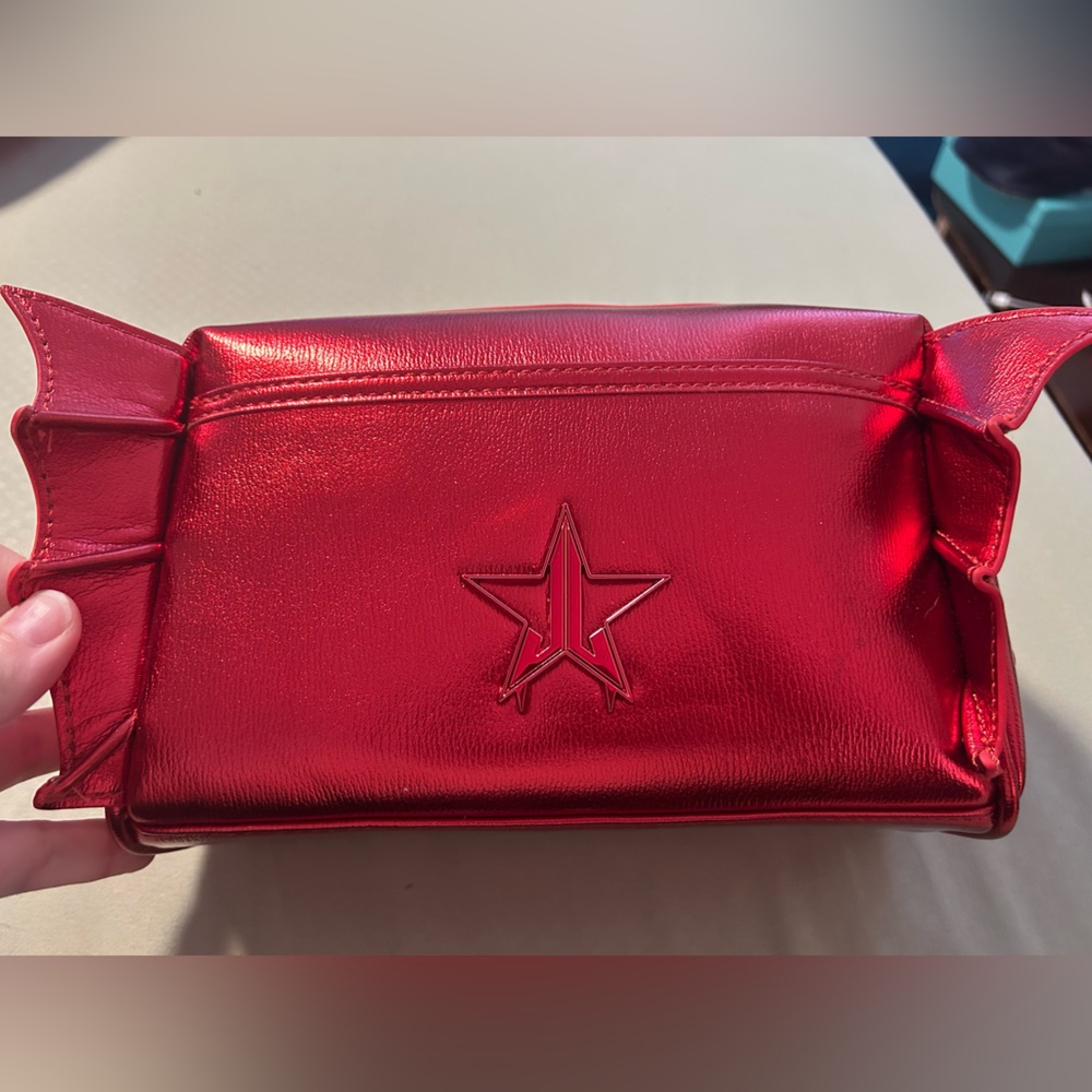 Jeffree Star Cosmetics Red Halloween Makeup Bag + extras